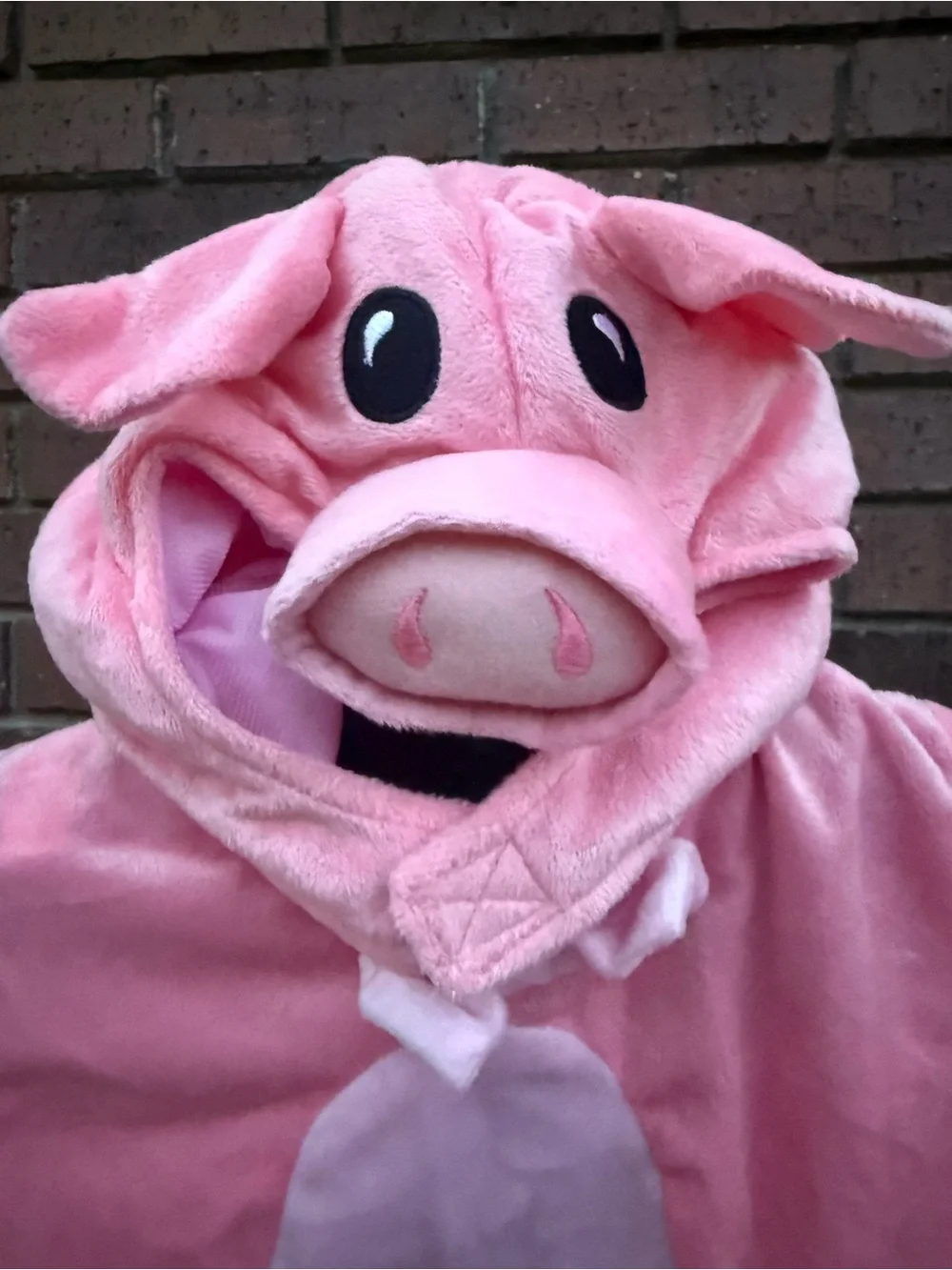 Spooktacular Creations Pink Pig Costume Jumpsuit Toddler 3T Halloween Dress Up